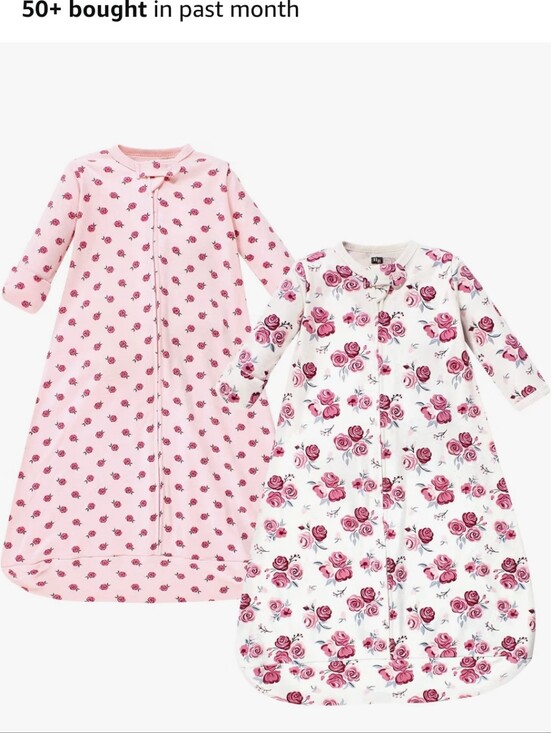 Hudson Baby Other - Hudson Baby Unisex Baby Cotton Long-Sleeve Wearable Sleeping Bag Size 3/9 Months